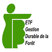 Logo adhérent ETF, gestion durable de la forêt