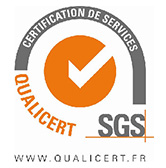 Logo certificant Qualicert, certification de services