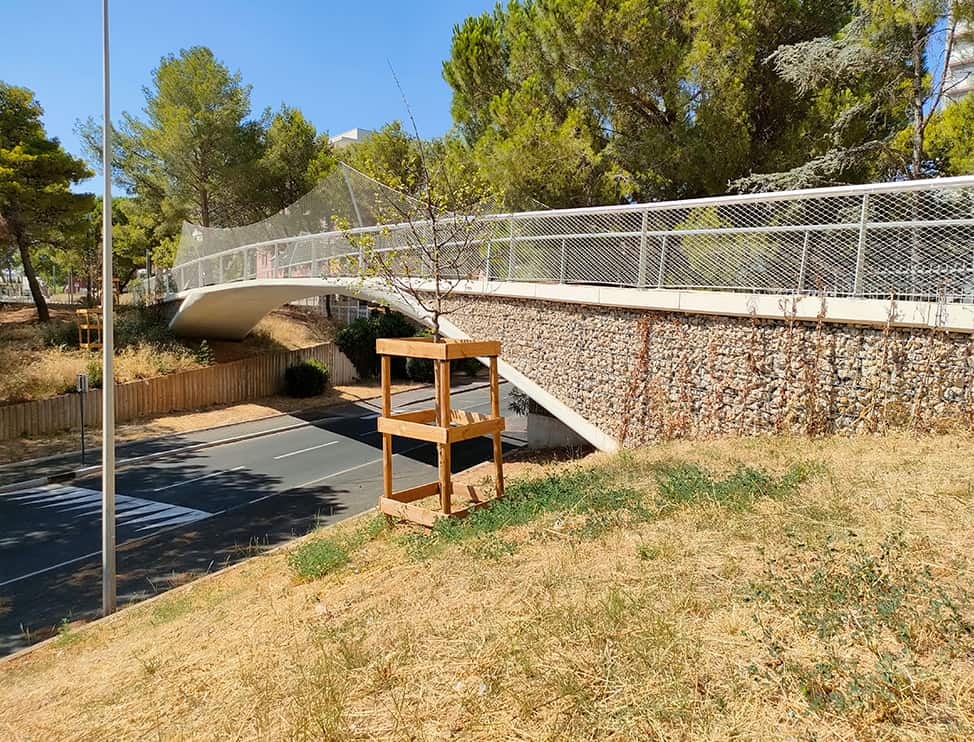 Réalisation d'un aménagement d'une passerelle sur Béziers