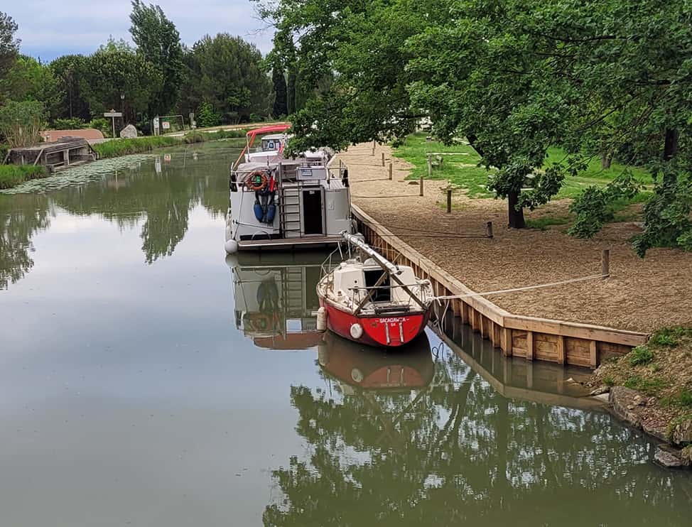 Réalisation de travaux de défenses  de berges sur Carcassone