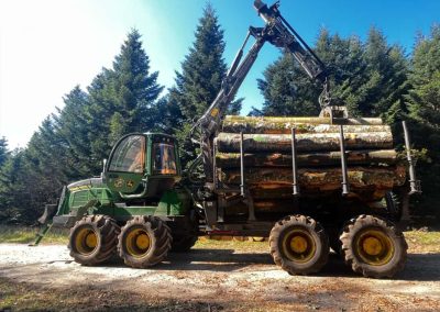 Porteur forestier JOHN DEERE 1210G